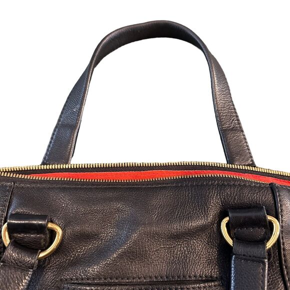 HAMMITT LA Handbag Hobo Tote Gray Black Red Leather Suede Large Purse RARE Style - Picture 13 of 16